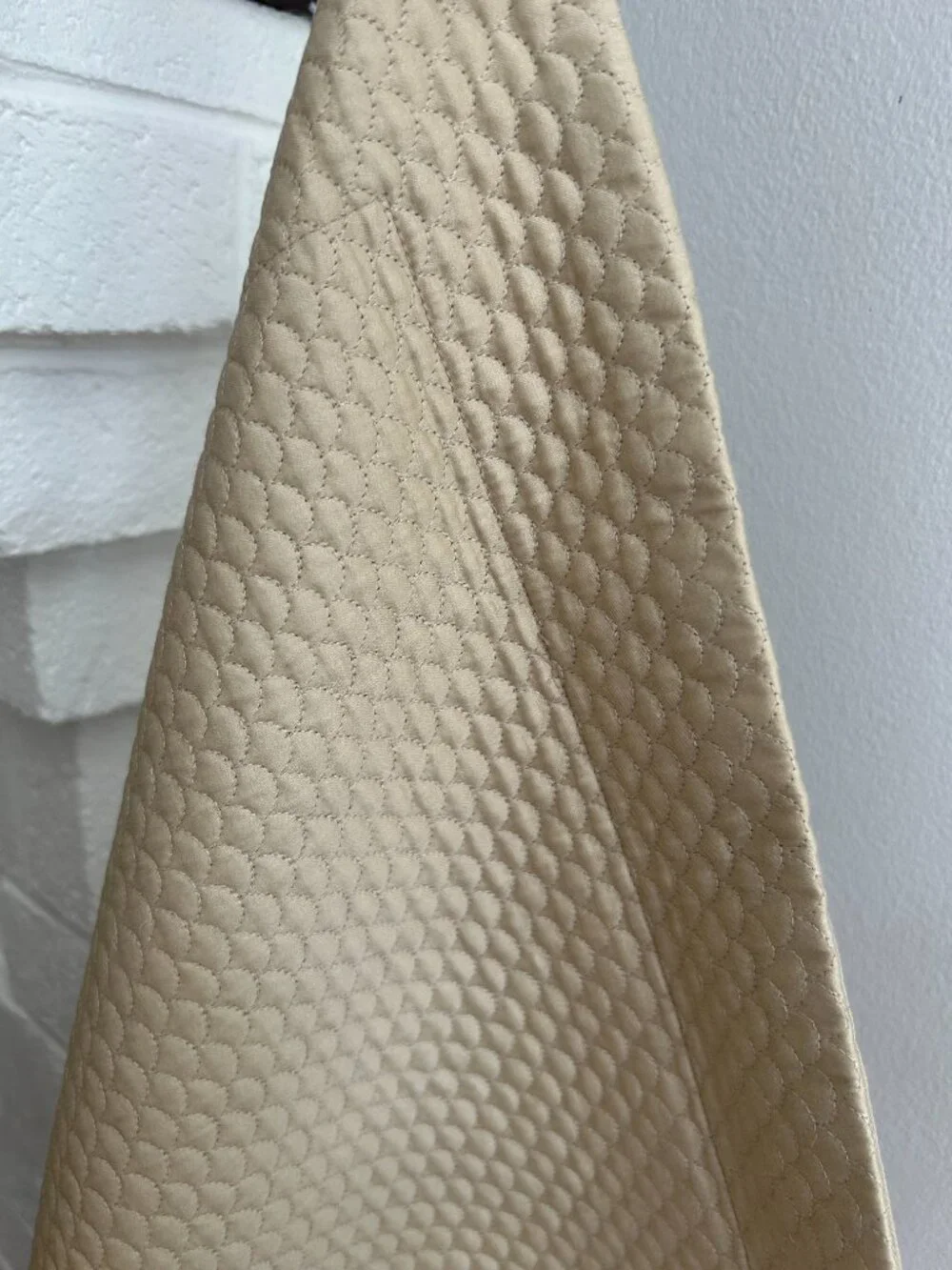 Matouk Metalasse Cream Pillow Shams 100% Egyptian Cotton